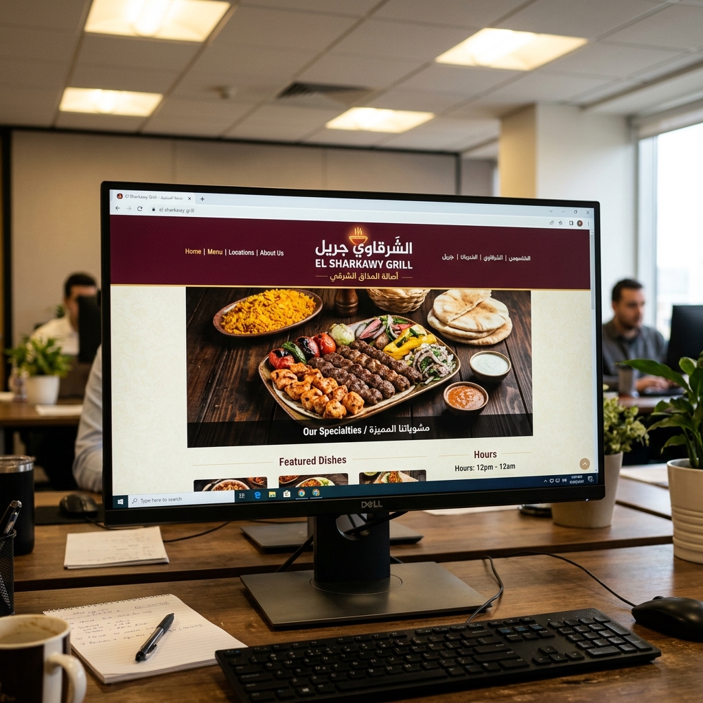 El Sharkawy Grill — Restaurant Website