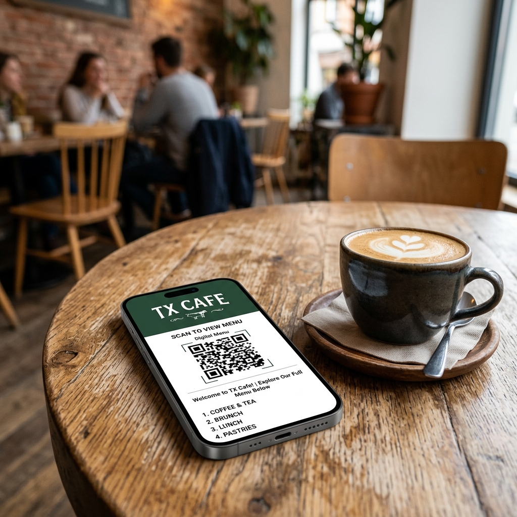TX Cafe — QR Ordering System